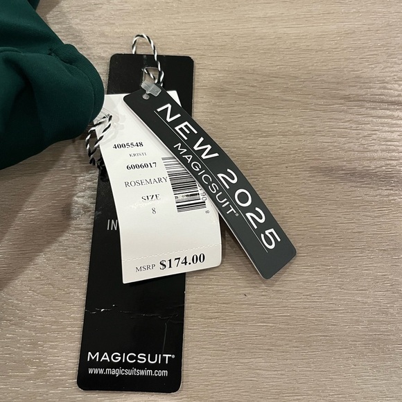 MAGICSUIT BY MIRACLESUIT 2025 Kristi Rosemary One-pc Swimsuit Size 8 MSRP $174 - Picture 2 of 4